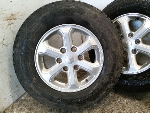 MITSUBISHI L200 16" ALLOY WHEEL AND TYRE SET MK5 2015-2021