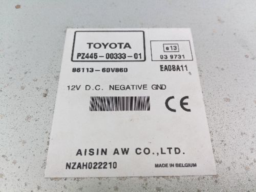 TOYOTA HILUX SAT. NAV. UNIT TNS510 2006-2011