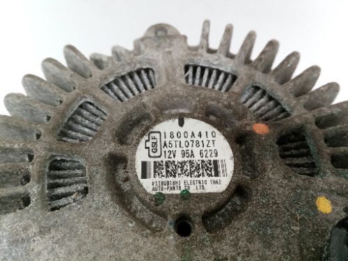 MITSUBISHI L200 ALTERNATOR 95 AMP, PART No.1800A410, 2015-2019