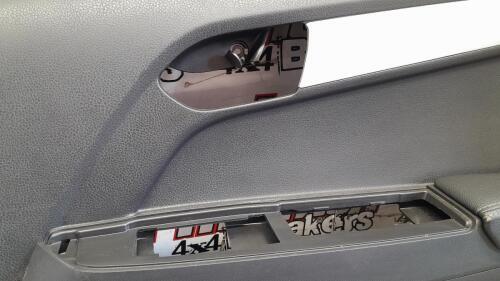 ISUZU D-MAX DOOR PANEL REAR RIGHT RT50(CHROME TRIM)MK2 2011-2023