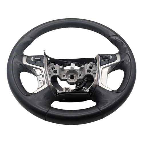 MITSUBISHI L200 STEERING WHEEL WITH MULTI FUNCTIONS 4 SPOKE MK5 2015-2020